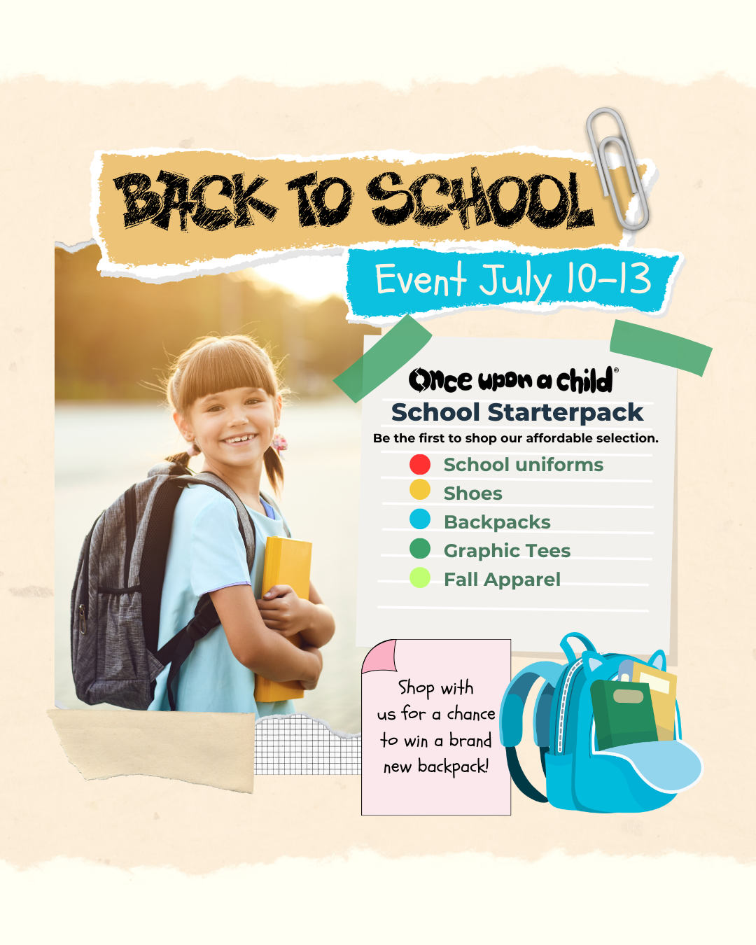 back to school event